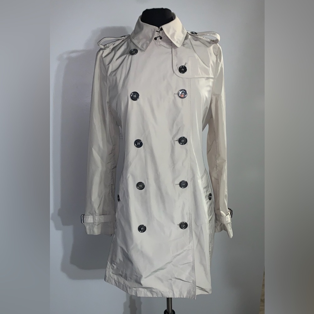 Burberry raincoat parka fold up with tote bag lightweight - Picture 3 of 4
